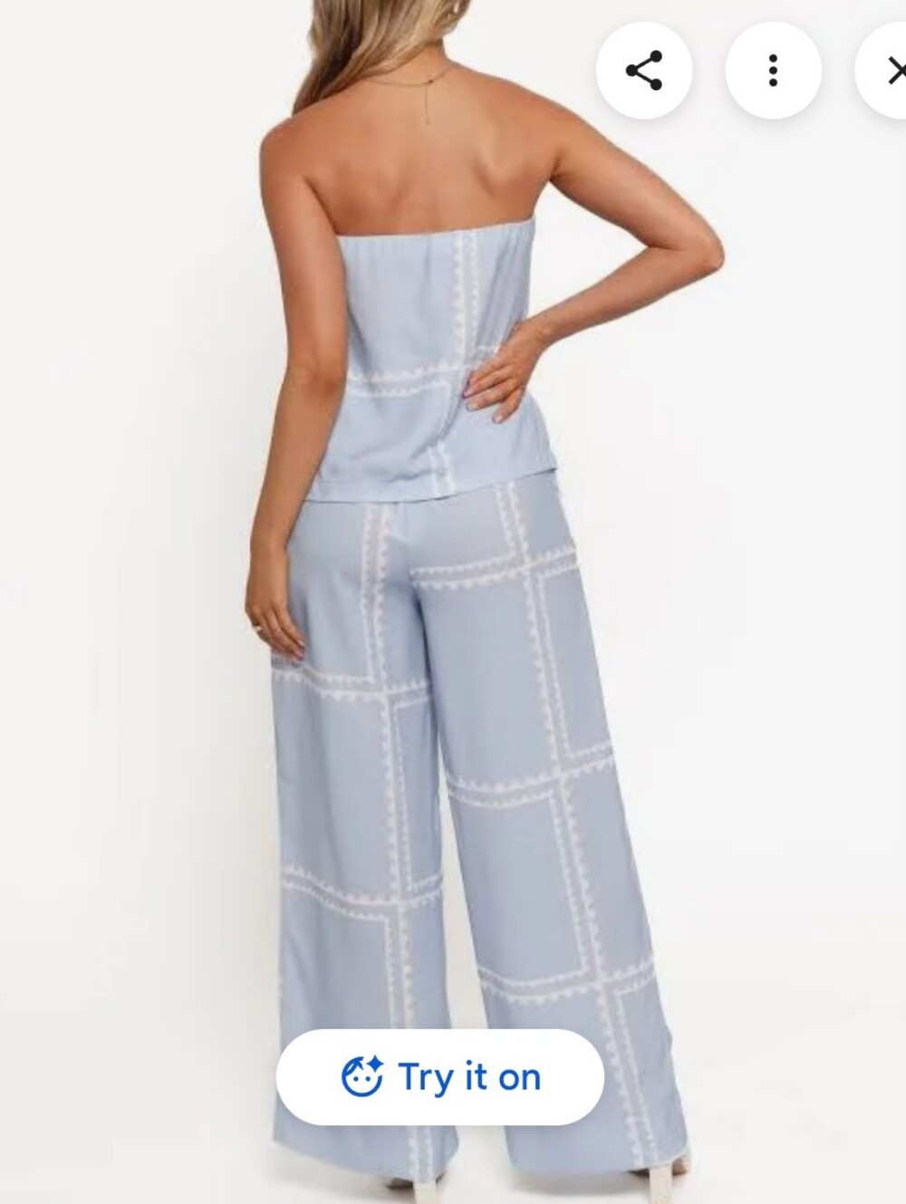 PETAL & PUP Women's Petal and Pup Ezra Strapless Pant Set - Picture 4 of 16